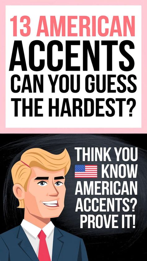 Discover the diversity of American speech with these 13 unique accents and find out which one is the toughest to understand! From the fast-paced rhythm of the Northeast to the laid-back drawl of the South, each accent has its own charm and challenges. 📌 Save this pin to explore the nuances and quirks of regional accents across the United States. 👉 Click through to listen, learn, and see if you can guess which one is the most difficult! #AmericanAccents #LanguageChallenge #Dialects #Linguistics American Accent, American English, South American, To Listen, The South, Communication, Canning, Regional