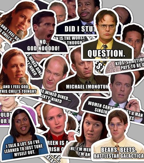 Office Funny Quotes, Wedding Crashers Quotes, Water Proof Stickers, The Office Funny, Office Stickers, Office Birthday Party, Office Funny, The Office Stickers, Office Jokes