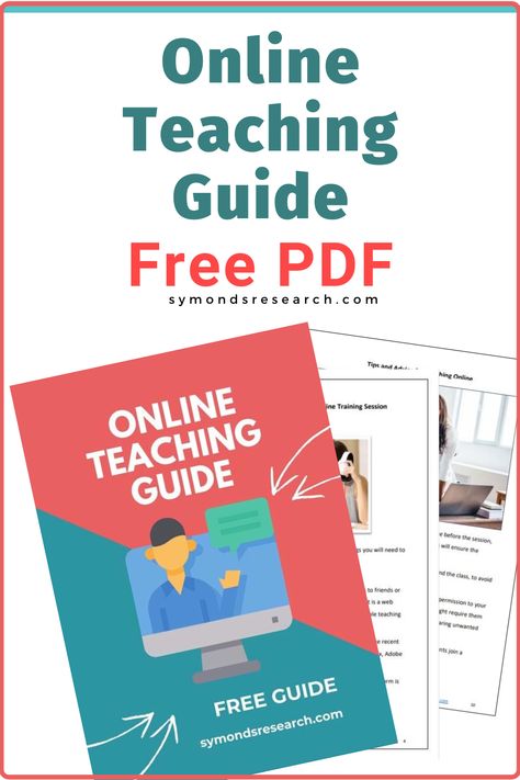 Get your Free Online teaching guide pdf. Download it complimentary and useful of you are an online teacher, trainer or tutor. Pedagogy Teaching, Teaching Pedagogy, Online Teaching Resources, Teaching Lessons Plans, Teach Online, Online Teacher, Tutoring Business, Teacher Freebies, Esl Lesson Plans