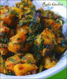 ALOO METHI SUBJI Aloo Methi Recipe, Methi Recipe, Methi Recipes, Picture Recipes, Desi Khana, Aloo Recipes, North Indian Recipes, Indian Curries, Veg Dishes