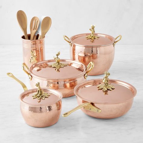 Serve up Something Boo-tiful - home - Copper Pots And Pans, Copper Cookware Set, Cookware Gifts, Disney Kitchen, Copper Cookware, Disney Home Decor, Copper Pots, Copper Kitchen, Disney Home