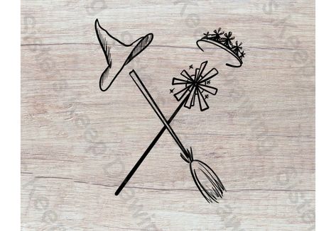 Wicked Musical Tattoo, Scarecrow Tattoo, Theatre Tattoo, Matching Sister Tattoos, Wicked Musical, Wicked Tattoos, Tasteful Tattoos, Bff Tattoos, Doodle Tattoo