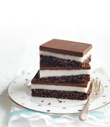 Chocolate-Peppermint Slice makes 15 Peppermint Slice, Mint Slice, Slice Recipe, Chocolate Slice, Reed Diffuser Refill, Chocolate Day, Slices Recipes, Chocolate Mint, Chocolate Topping