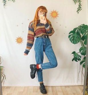 Indie Outfits Vintage, Latihan Dada, Artsy Outfit, Outfit 90s, 90s Fashion Outfits, 90s Outfit, Rock Punk, Indie Outfits, Mode Inspo