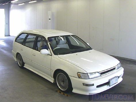 1994 TOYOTA COROLLA VAN GL_EXT EE103V - https://jdmvip.com/jdmcars/1994_TOYOTA_COROLLA_VAN_GL_EXT_EE103V-nAUDdup4IrBY6s-16145 Corolla 1994, Kyushu, Jdm Cars, Station Wagon, Toyota Corolla, Jdm, Toyota, Suv Car, Cars