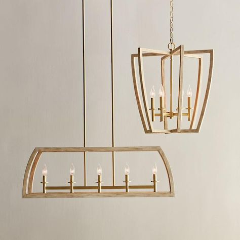 Kyle Lighting Collection | Frontgate Wood Dining Room Light Fixture, Wood And Brass Chandelier, Casual Dining Chandelier, Wood And Metal Light Fixture, Gold Dining Chandelier, Dinning Room Chandelier Modern Wood, Foyer Chandelier 2 Story Traditional, Coastal Entryway Chandelier, Above Table Lighting