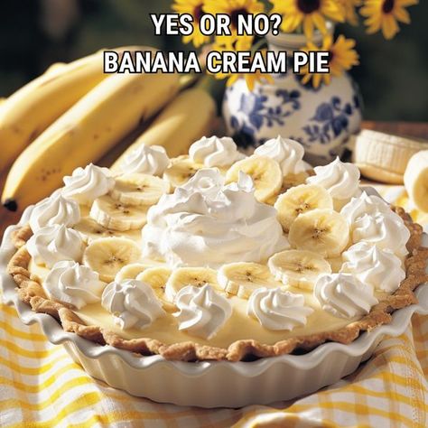 Grandmother's Kitchen Amish Banana Cream Pie, Banana Custard Pie, Banana Cream Pie From Scratch, Homemade Banana Cream Pie, Mini Tartlets, Banana Cream Pie Recipe, Homemade Crust, Lemon Dessert, Lemon Dessert Recipes