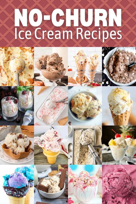 Whip up creamy delights with no churn ice cream recipes! These are perfect for sweet tooths seeking easy, homemade frozen treats. Home Made Ice Cream Recipes, Easy Homemade Ice Cream Recipes, Churn Ice Cream Recipes, No Churn Ice Cream Recipes, Butterfinger Ice Cream, Freezer Treats, Homemade Ice Cream Recipes Machine, Homemade Chocolate Ice Cream, Ice Cream Recipes Machine