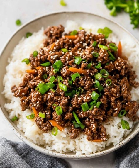 Ground Beef Teriyaki Recipe Hawaiian Ground Beef, Asian Meals With Ground Beef, Hoisin Ground Beef, Teriyaki Ground Beef And Broccoli, Asian Food With Ground Beef, Chinese Recipes With Ground Beef, Asian Recipe With Ground Beef, Chinese Food With Ground Beef, Ground Beef Asian Bowl