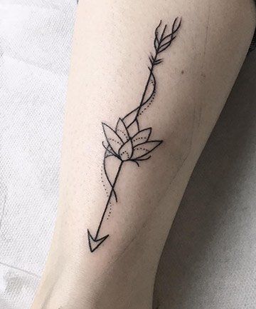 Arrow Tattoo Ribs, Arrow Tattoo Arm, Arrow Tattoo Finger, Lotusblume Tattoo, Sagittarius Tattoo Designs, Arrow Tattoos For Women, Geometric Arrow Tattoo, Small Arrow Tattoos, Dragons Tattoo