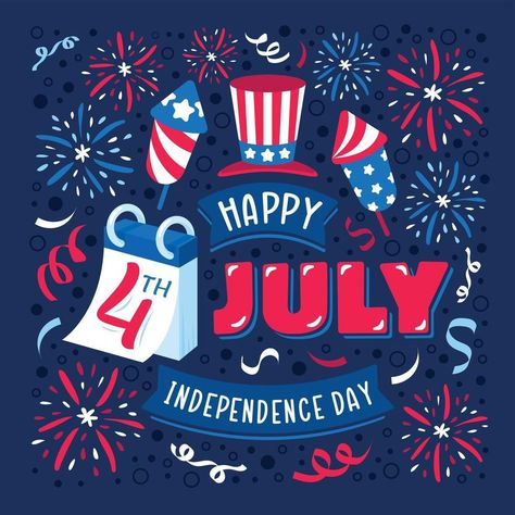 4 July Usa, July Wallpaper, Dog Line Drawing, Us Independence Day, America Independence Day, Independence Day Background, Usa Party, Independence Day Flag, Element Illustration