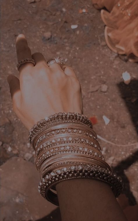 Bangles Asthetic Pic, Bangle Aesthetic, Bangles Aesthetic, Desi Pinterest, Fashion Terminology, Albert Koetsier, Thread Bangles Design, Vintage Collections, Desert Photography