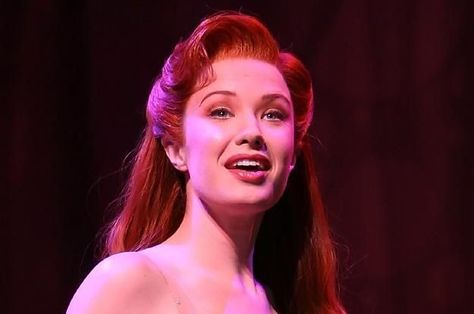 Fish Spongebob, Little Mermaid Makeup, The Little Mermaid Musical, Ariel Wig, Ariel Makeup, Theatre Fashion, Ariel Hair, Dream Roles, Sierra Boggess