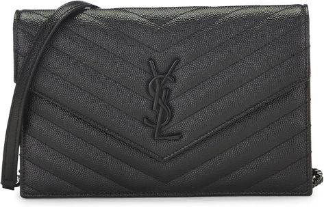 Amazon.com: Yves Saint Laurent, Pre-Loved Black Grained Calfskin Envelope Wallet On Chain (WOC), Black : Luxury Stores Bag Boutique, Envelope Wallet, Retail Experience, Wallet On Chain, Black Luxury, Luxury Bag, Elegant Home Decor, Timeless Accessories, Luxury Store