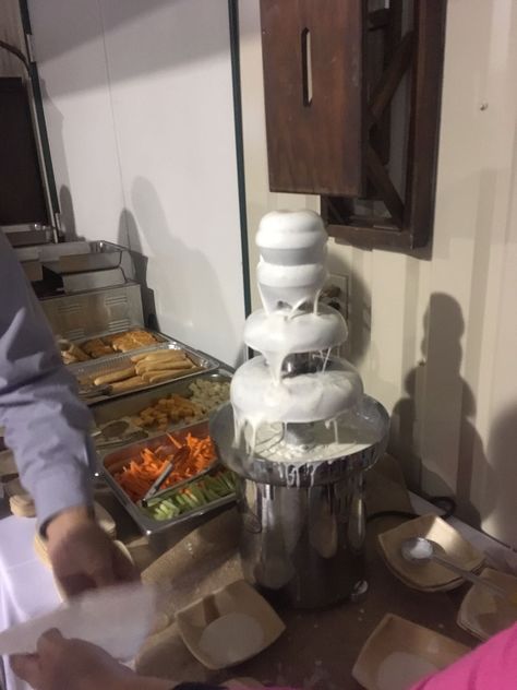 Ranch dressing fountain Ranch Dressing Fountain, Ranch Fountain, Ranch Dressing