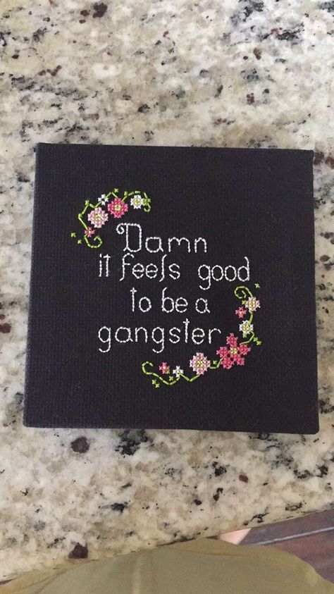 Sorority Canvases, Cross Stitch Canvas, Stitch Canvas, Snitches Get Stitches, Canvas Embroidery, Knitting Embroidery, Subversive Cross Stitch, Small Cross Stitch, House And Home