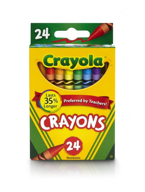 Crayola Colored Pencils, Primary And Secondary Colors, School Pack, Medieval Books, Crayon Set, Crayola Crayons, Crayon Box, Color Crayons, Washable Markers