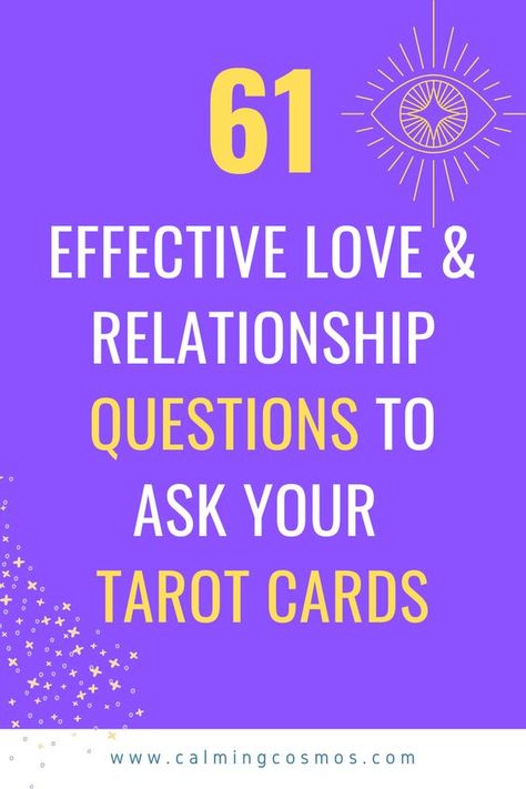 #tarot #tarotreadersofinstagram #tarotreader #tarotreading #tarotcards #tarotcardmeanings #tarotspreads #tarotcardreading #tarotdeck #tarotcardart #spread #tarotspreads Tarot Love Reading Questions, Love Questions For Tarot Reading, Tarot Card Questions To Ask About Love, Tarot Love Questions, Relationship Tarot Questions, Tarot Card Reading Questions, Tarot Spreads For Guidance Relationship, Tarot Questions To Ask Love, Tarot Card Questions To Ask