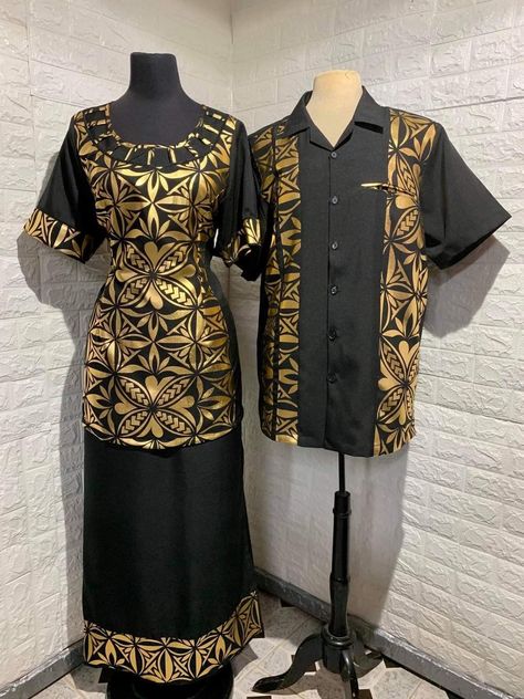 Samoan Dress Patterns, Puletasi Styles Samoa, Puletasi Designs, Ensemble Couple, Bf Outfits, Samoan Puletasi, Samoan Clothing, Samoan Dress, Samoan Designs