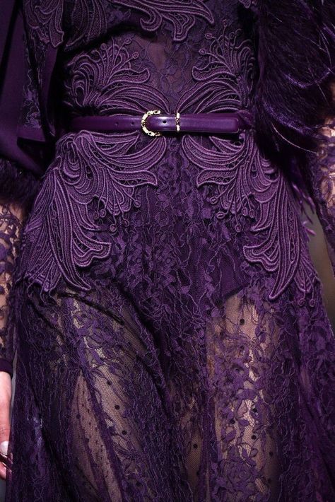 Gown Aesthetic, Violet Aesthetic, Purple Leaves, Elie Saab Fall, Dark Purple Aesthetic, Damian Wayne, Couture Details, Purple Rain, Purple Aesthetic