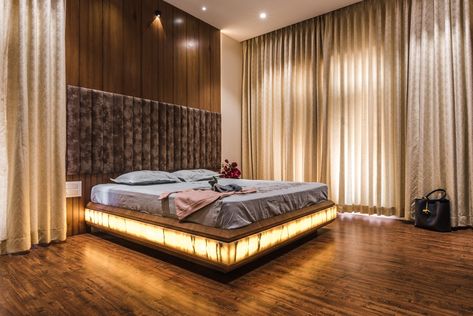 A Stylish and Urban Apartment Designed by DESIGN SCOPE - The Architects Diary Bedroom Design Luxury, Bed Interior, Urban Apartment, Room Furniture Design, Luxury Bedroom Design, Luxury Bedroom Master, Bedroom Bed Design, Bed Furniture Design, Beautiful Houses