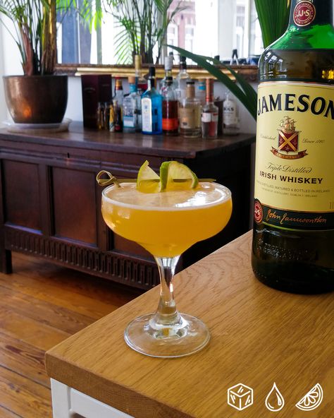 The New Jameson & Ginger - @clinkclinkdrink Jameson Whiskey, Sugar Syrup, Irish Whiskey, Ginger Ale, Lime Juice, Home Bar, Syrup, Whiskey, Ginger