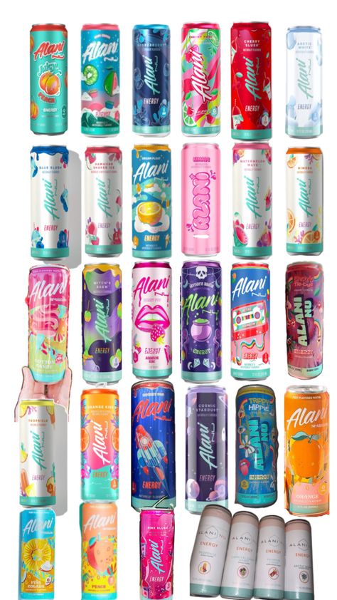 Energy Drink Ideas, Energy Drink Aesthetic, Baddie Pfp Pink, Sonic Drinks, Baddie Pfp, Blue Snacks, Alani Nu, Preppy Ideas, Best Energy Drink