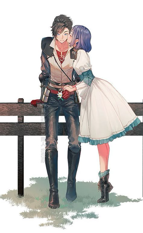 Jill Warrick, Clive Rosfield, Final Fantasy Funny, Final Fantasy Collection, Final Fantasy Artwork, Fantasy Role Playing, Fantasy Couples, Final Fantasy Art, Fantasy Lovers