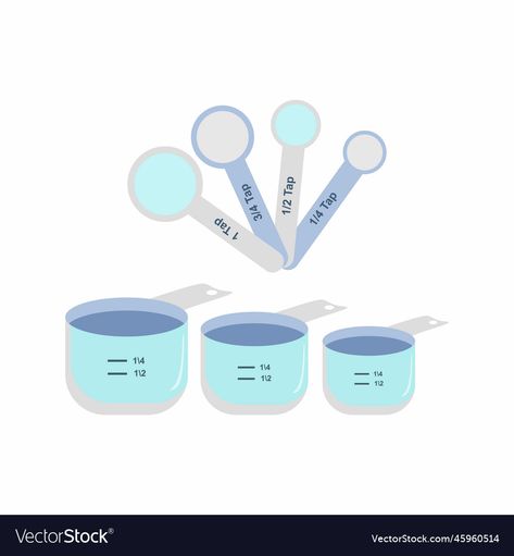 Spoons Drawing, Measuring Tools Kitchen, Spoon Drawing, Infographic Inspiration, Diy Classroom, Drawing Easy, Kitchen Tool, Art Tools, Measuring Spoons