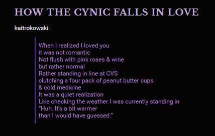 Cynical Romantic, Cold Medicine, Standing In Line, Like Quotes, Falling In Love, Self Love, I Love You, In Love, Love You