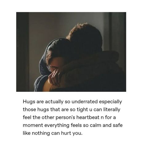 Mohammad Usama on Instagram: “Hugs are actually so underrated especially those hugs that are so tight u can literally feel the other person's heartbeat n for a moment…” Tight Hug, Hand Doodles, Literature Quotes, U Can, In A Heartbeat, Word Art, Quotes Deep, Literature, Poetry