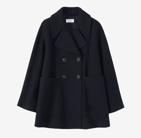 Arket Clothing, Peacoat Outfits, Peacoats For Women, Peacoat Outfit, Fame Clothes, Smart Jackets, Mens Raincoat, Simple Clothing, Wool Coats