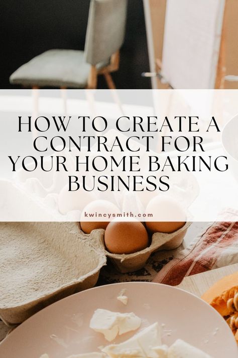 Contracts in your baking business are essential! And let me also say... SCARY. When first starting to include contracts in your baking business it can be very overwhelming trying to figure out what all needs to go into it. Here is a guide to help you ensure you have everything you need to protect yourself and educate your clients. If you are unsure on the difference between contracts and policies make sure to go to my last blog post Policies to Enforce in Your Home Baking Business. Home Baking Business, Bakery Business Plan, Large Wedding Cakes, Home Bakery Business, Pastry School, Homemade Baking, Sculpted Cakes, What To Sell, Baking Business