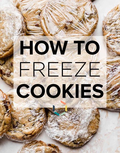 Cookies You Can Freeze, Freezing Cookie Dough, Cookies For A Party, Freeze Cookies, Freezing Cookies, Freeze Cookie Dough, Freezable Cookies, Freezer Cookies, Chocolate Crackle Cookies