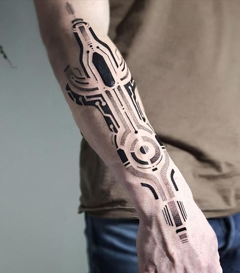 Moving On Tattoos, Tech Tattoo, Nape Tattoo, Cyberpunk Tattoo, Arm Tats, Armor Tattoo, Full Arm Tattoos, Cross Tattoo Designs, Arm Sleeve Tattoos