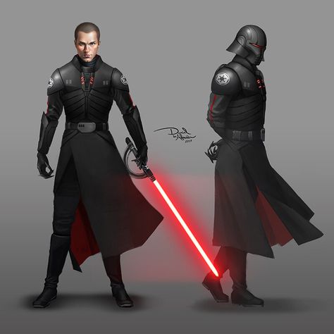 ArtStation - Reimagining Star Wars Legends Thrawn Star Wars, Galen Marek, Star Wars Legends, Disfraz Star Wars, Grand Inquisitor, Trick Or Treat Costume, Sith Empire, Star Wars Character, Star Wars Sith