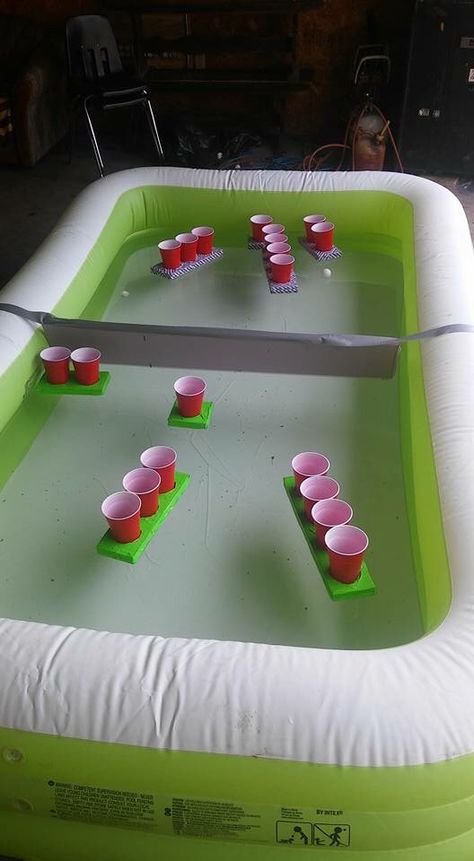 Battleship pong Battleship Beer Pong, White Trash Party, Trash Party, Fun Drinking Games, Drinking Games For Parties, Fest Temaer, Halloween Fest, Adult Party Games, Pong Table