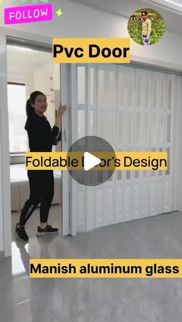 Pvc Sliding Doors, Collapsible Door, Sliding Glass Door Coverings, Glass Door Coverings, Work For, Door Coverings, Pvc Door, Folding Doors, Manish