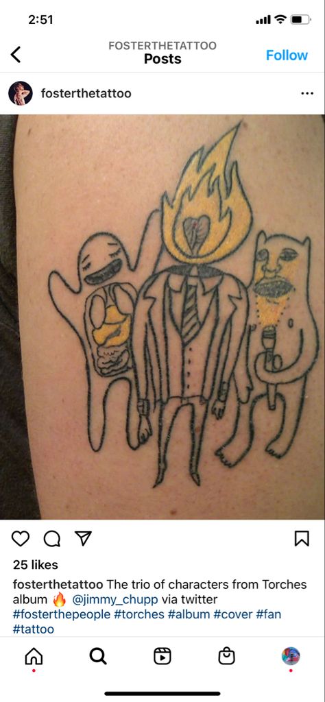 Foster The People Tattoo, Foster The People, The Fosters, Tatting, Tattoos