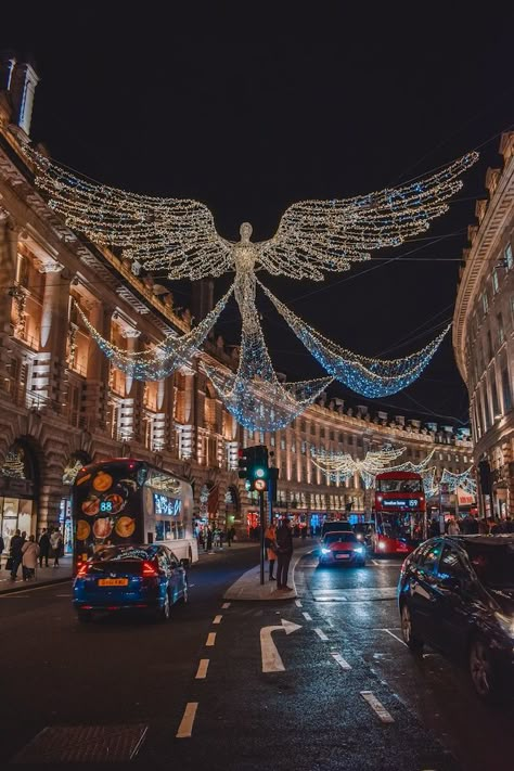 London City Night, London Life Aesthetic, London At Christmas, London Christmas Lights, Christmas In London, Aesthetic London, London Vibes, London Dreams, Christmas Dreaming