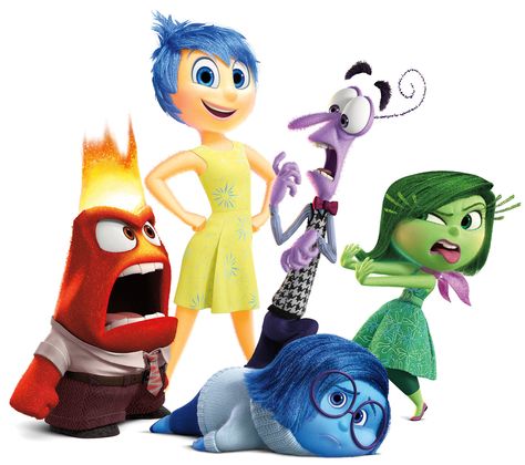 Inside Out - 3D Animation Movie Character Designs Trailers and Wallpapers | Read full article: http://webneel.com/inside-out-trailer-characters-wallpapers | more http://webneel.com/3d-characters | Follow us www.pinterest.com/webneel Cartoon Characters, Inside Out