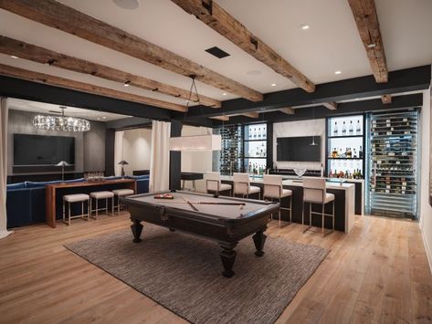 Home Theater Basement, Pool Table Room, Home Game Room, Home Bar Rooms, Basement Inspiration, Basement Bar Designs, Game Room Bar, Man Cave Home Bar, Basement Makeover