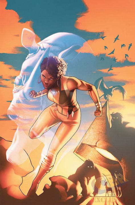 Jamal Campbell Mari Mccabe, Vixen Dc, Art Dc Comics, Dc Rebirth, Strong Female Characters, Justice League Of America, Dc Comic Books, Arte Dc Comics, Dc Comics Characters