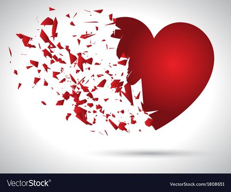 Background For Valentines, Heart Exploding, Heart Background, Free Vector Images, Png Images, Adobe Illustrator, Print On Demand, Vector Images, Vector Free