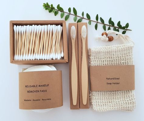 Eco Freindly, Bamboo Makeup, Waste Free Living, Bamboo Gifts, Environmentally Friendly Living, Bamboo Products, Eco Life, Bathroom Gifts, Eco Friendly Products