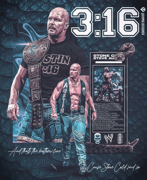 Tataloo Amir Art, Stone Cold Steve Austin Wallpaper, Steve Austin Stone Cold, Stone Cold Steve Austin, Wwe Steve Austin, Stone Cold Steve Austin 3:16, Stone Cold, Austin Stone, Steve Williams