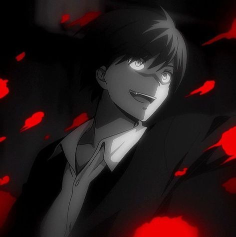 Anime Red Pfp, Karma Akabane Pfp, Karma Pictures, Red Pfp, Karma Kun, Karma Chameleon, Nagisa Shiota, Karma Akabane, Glowing Art