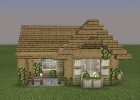 Small Cute Cottage, Minecraft Cottage House, Minecraft Small House, Cottage Minecraft, Construction Minecraft, Case Minecraft, Rumah Minecraft Sederhana, Minecraft Houses Blueprints, Minecraft Interior Design