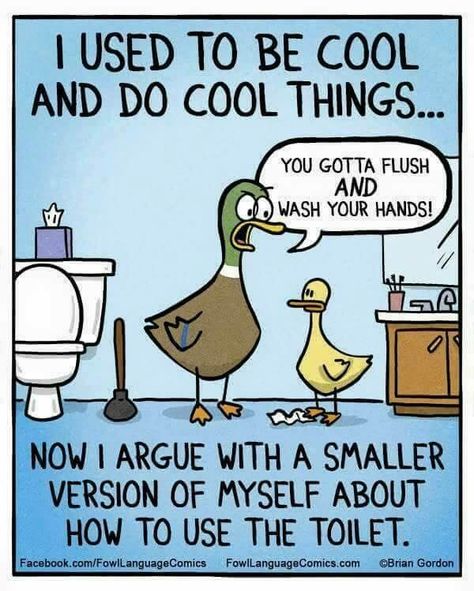 I used to be cool & do cool things. Now I argue with a smaller version of myself about how to use the toilet. Mama Meme, Citation Parents, Fowl Language Comics, Parenting Comics, Mom Memes, Parenting Memes, Cool Things, Memes Humor, Humor Memes