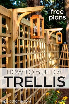 Build A Trellis, Backyard Trellis, Tomato Pruning, Building A Trellis, Garden Screen, Trellis Fence, Arbors Trellis, Diy Garden Trellis, Privacy Landscaping